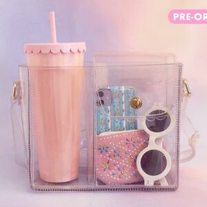 Kate Gabrielle clear ella purse